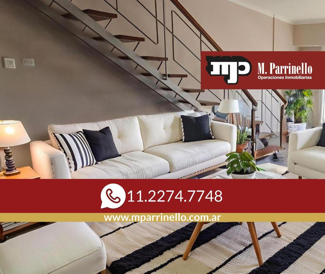 Depto de 3 ambientes con altillo y patio con parrilla –En Venta