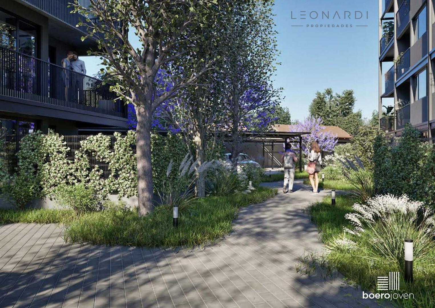 Departamento 2 ambientes con 1 baño