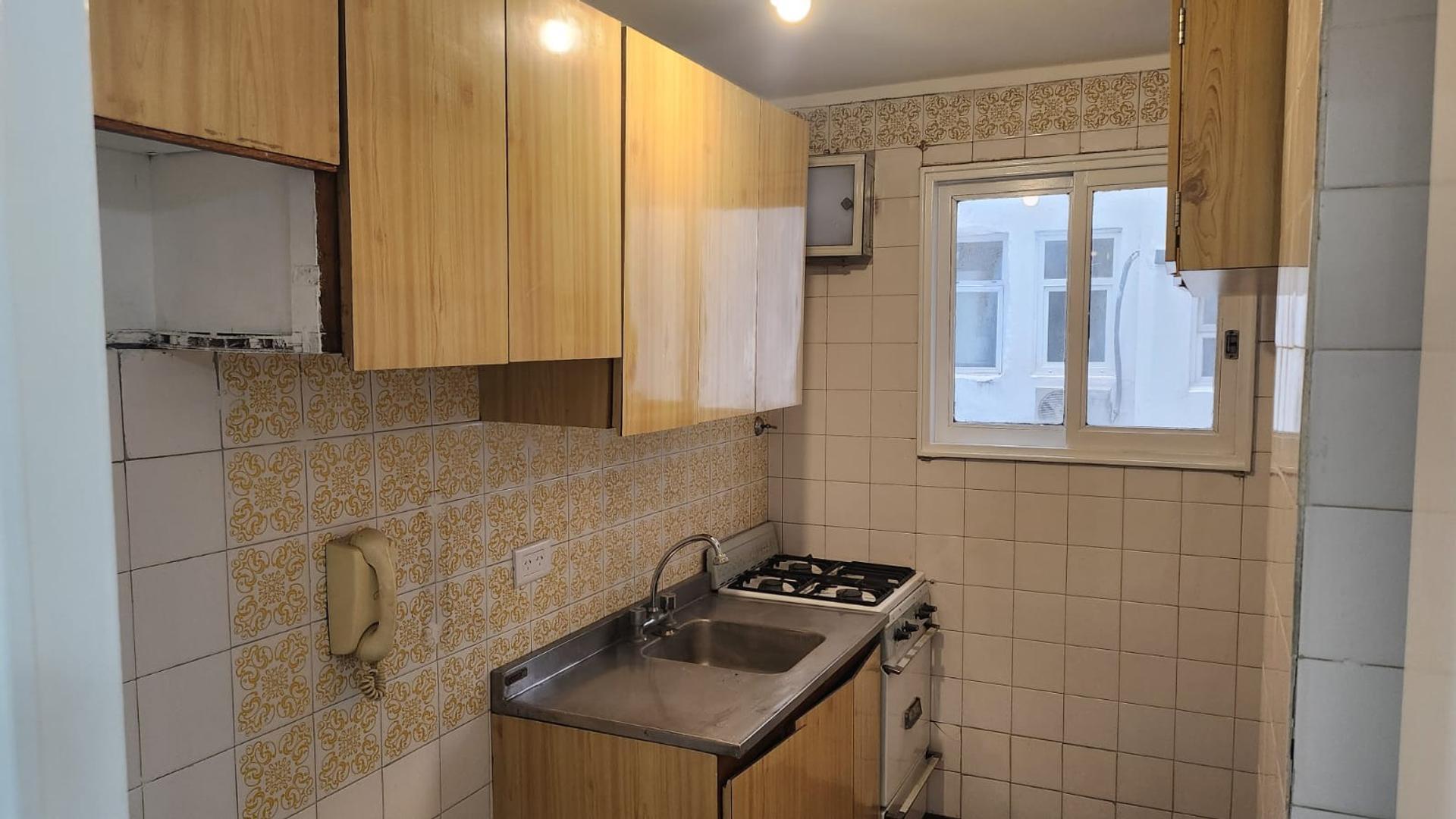 Departamento 2 ambientes con 1 baño