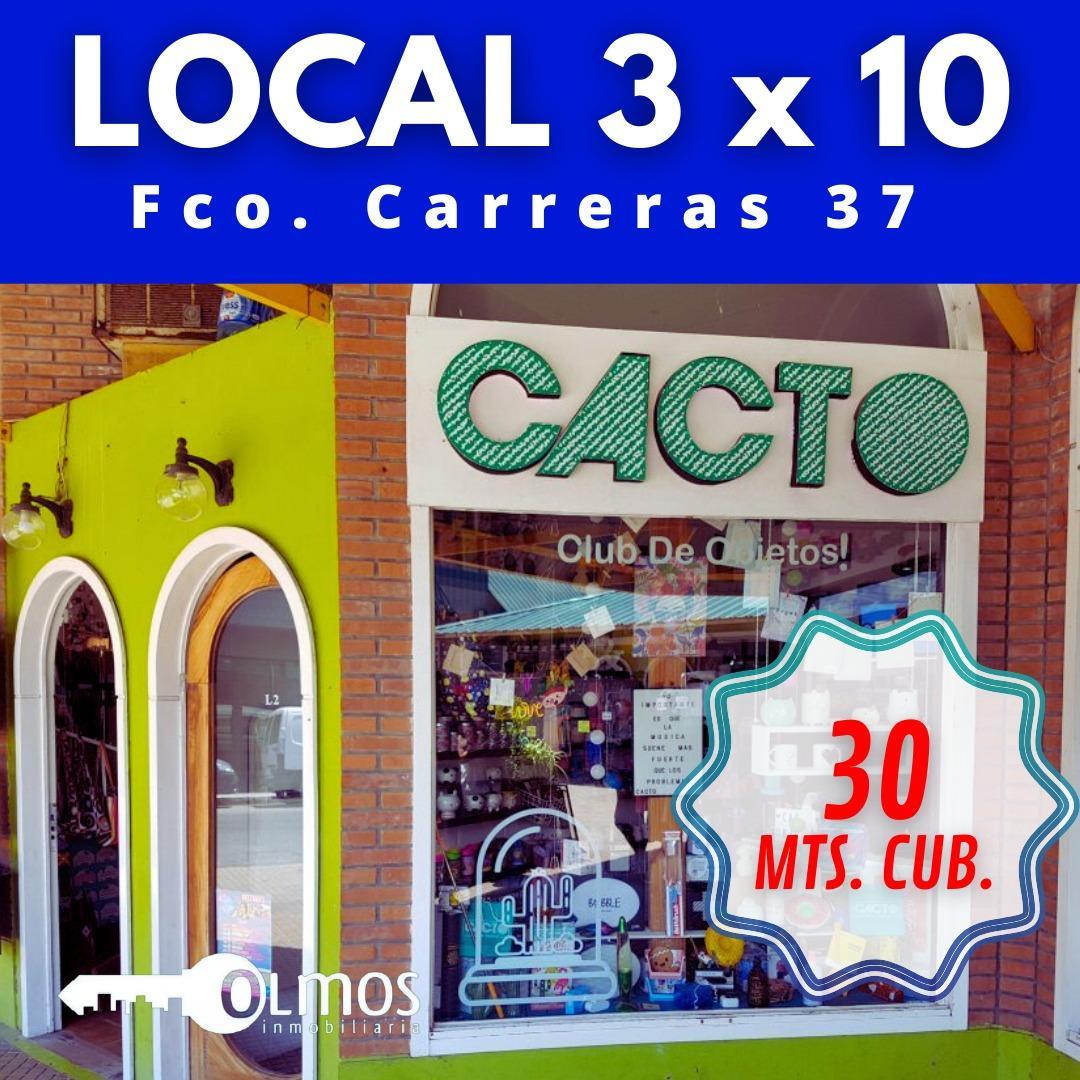 Local 30 mts, con baño, entrepiso, a la calle.