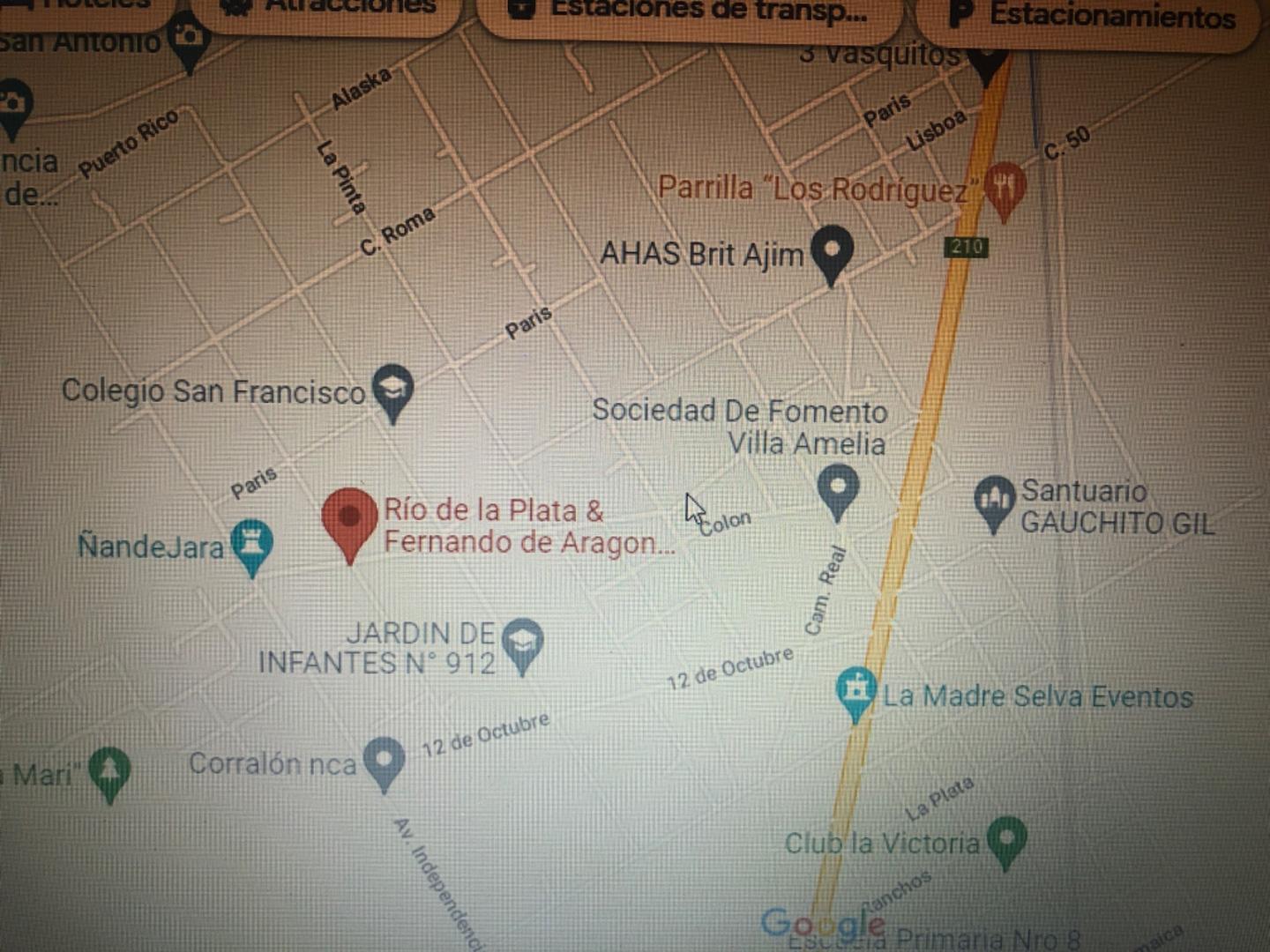 Rio De La Plata Y Fernando De Aragón