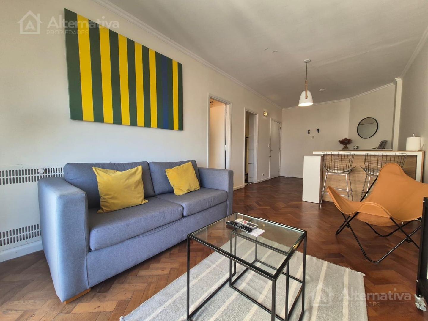 Departamento Alquiler Temporario Mensual Amoblado Recoleta 2 Amb