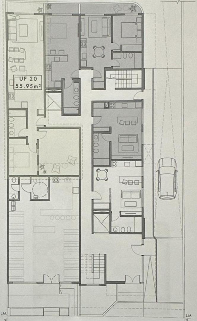 Departamento en Venta de 1 dormitorio