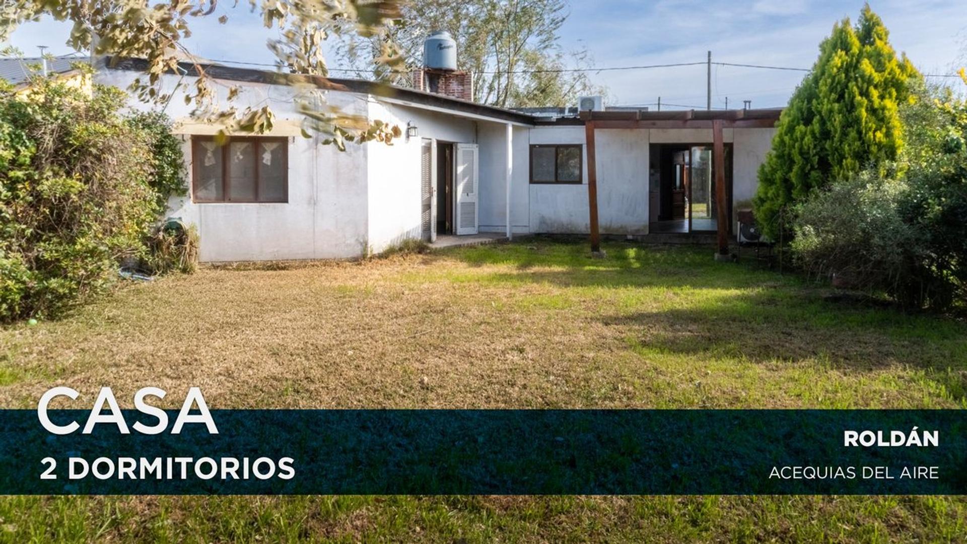 CASA DE DOS DORMITORIOS EN ACEQUIAS DEL AIRE