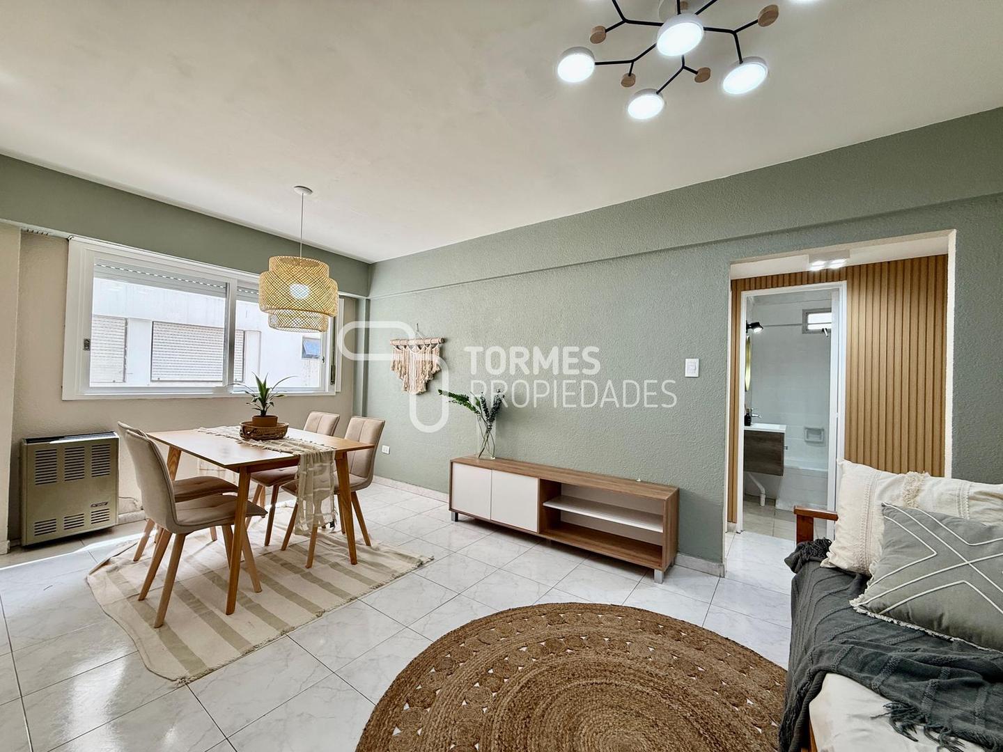 Departamento 2 ambientes con 1 baño