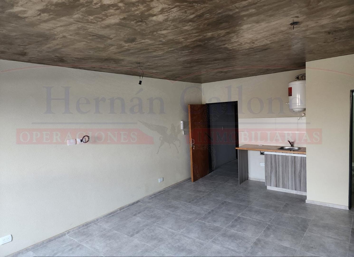 Departamento Monoambiente con 1 baño