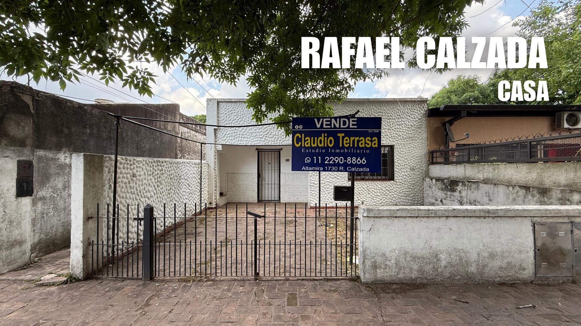 CASA 3 AMB EN VENTA EN RAFAEL CALZADA