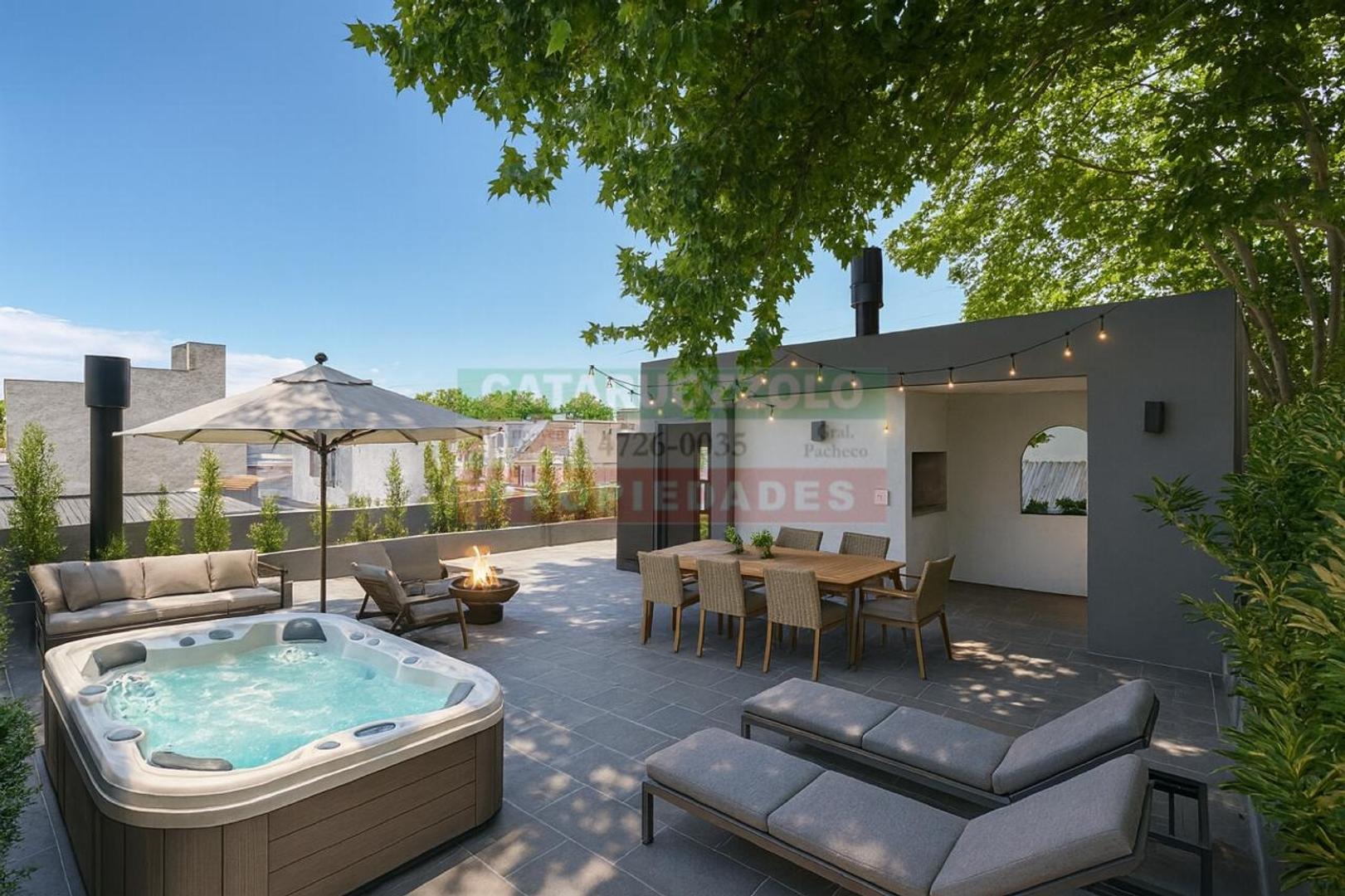 Casa premium: terraza, piscina, cava de vinos y 3 parrillas!