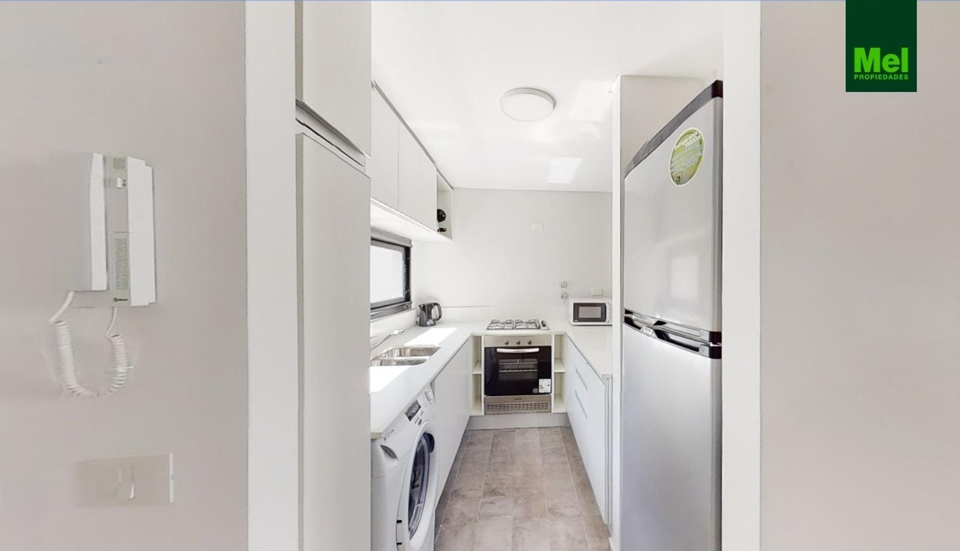 Departamento 2 ambientes con 1 baño