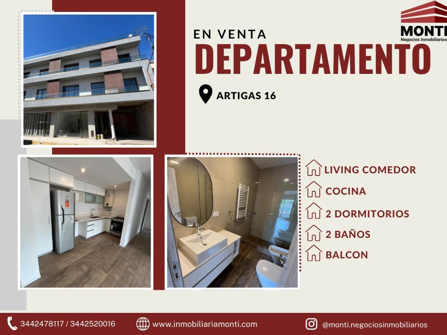 DEPARTAMENTO EN VENTA - Edificio AGNI