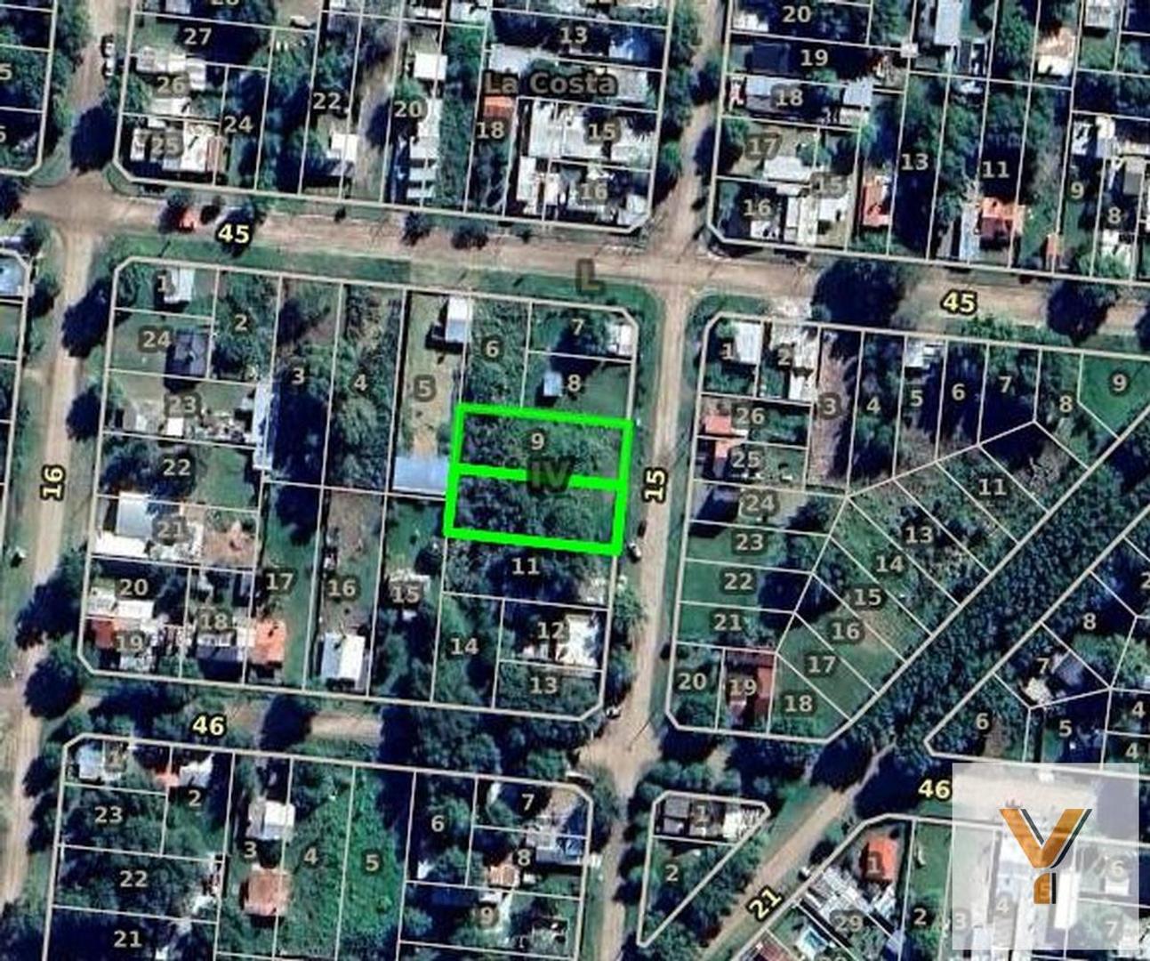 Terreno en Venta 30  mts Frente