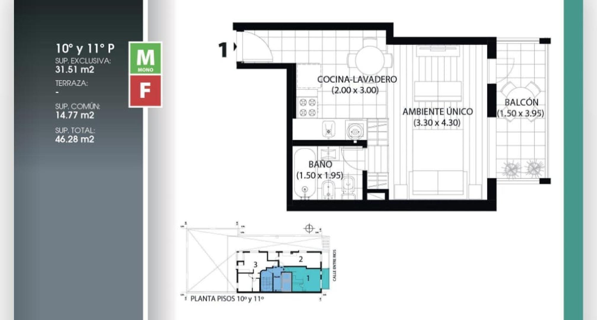 Departamento en Venta al Este