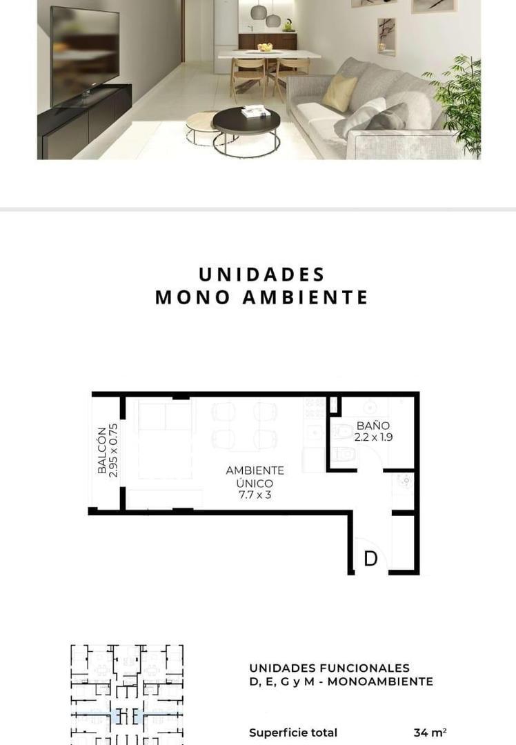 Departamento en Venta en Ituzaingo Sur, USD 48.000