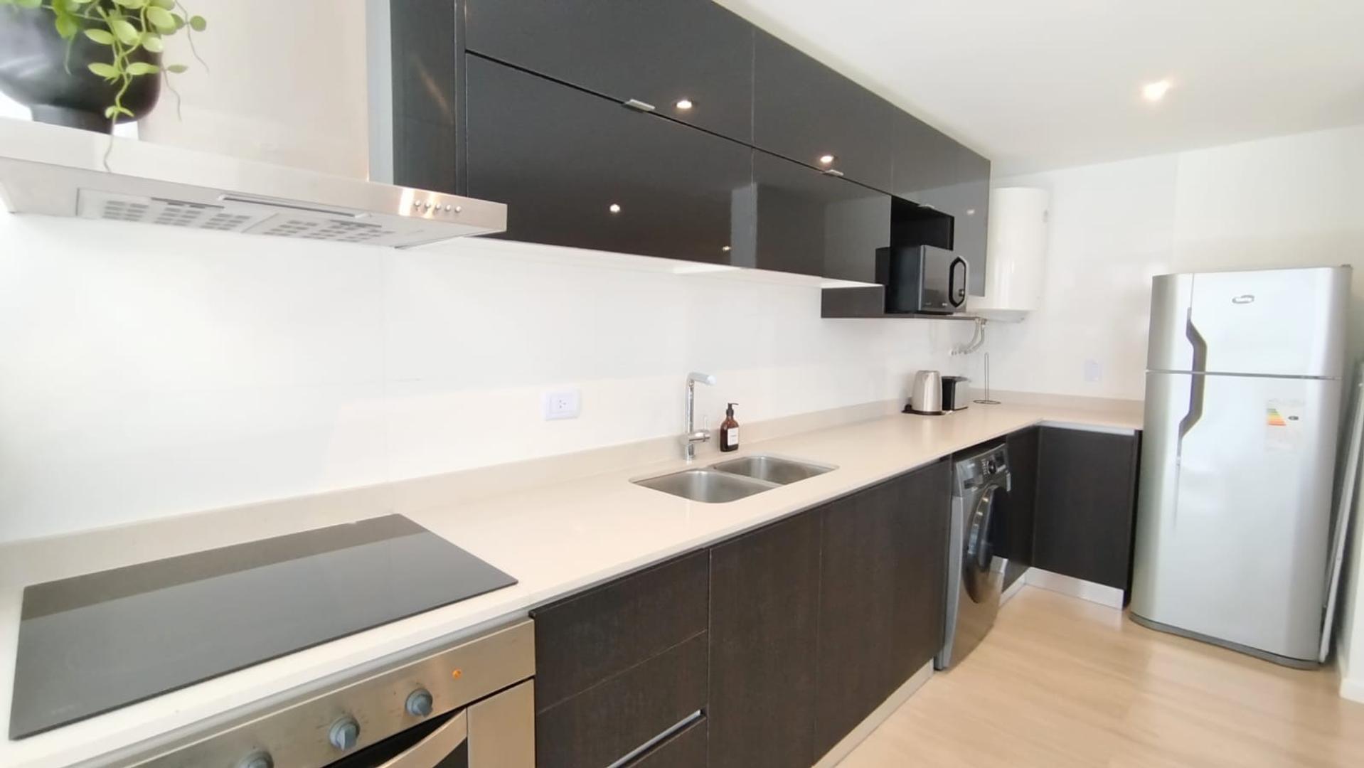 Departamento 2 ambientes con 2 baños