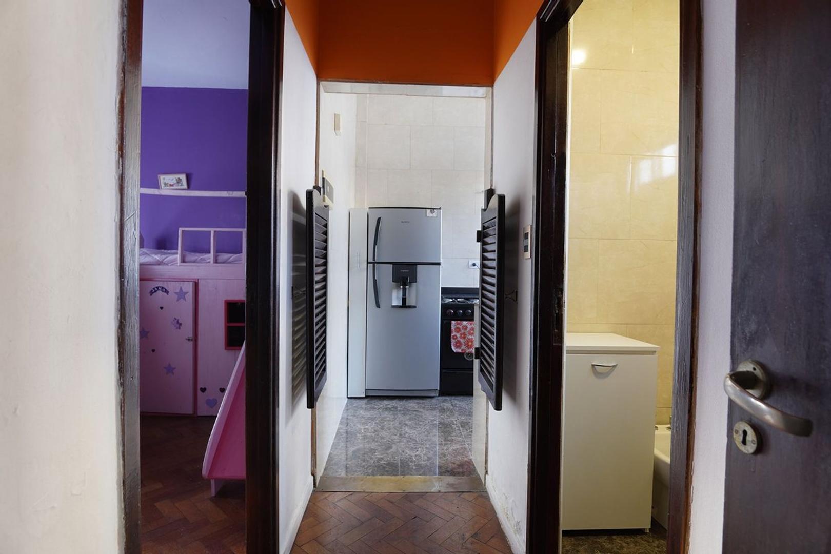 Departamento 3 ambientes con 1 baño