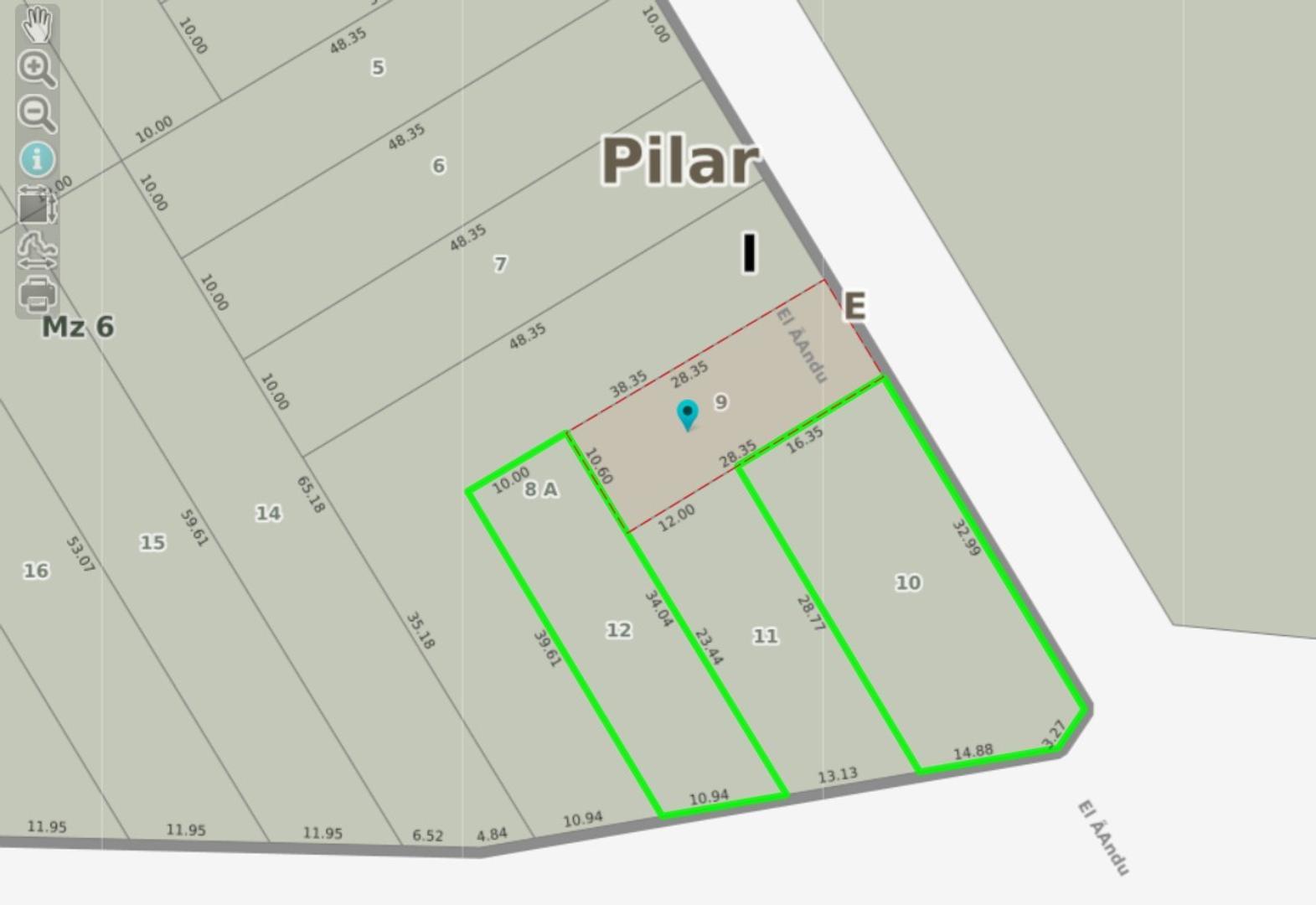 Terreno en Alquiler en Pilar, USD 3.200
