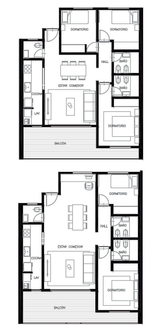 Departamento en Venta al Norte