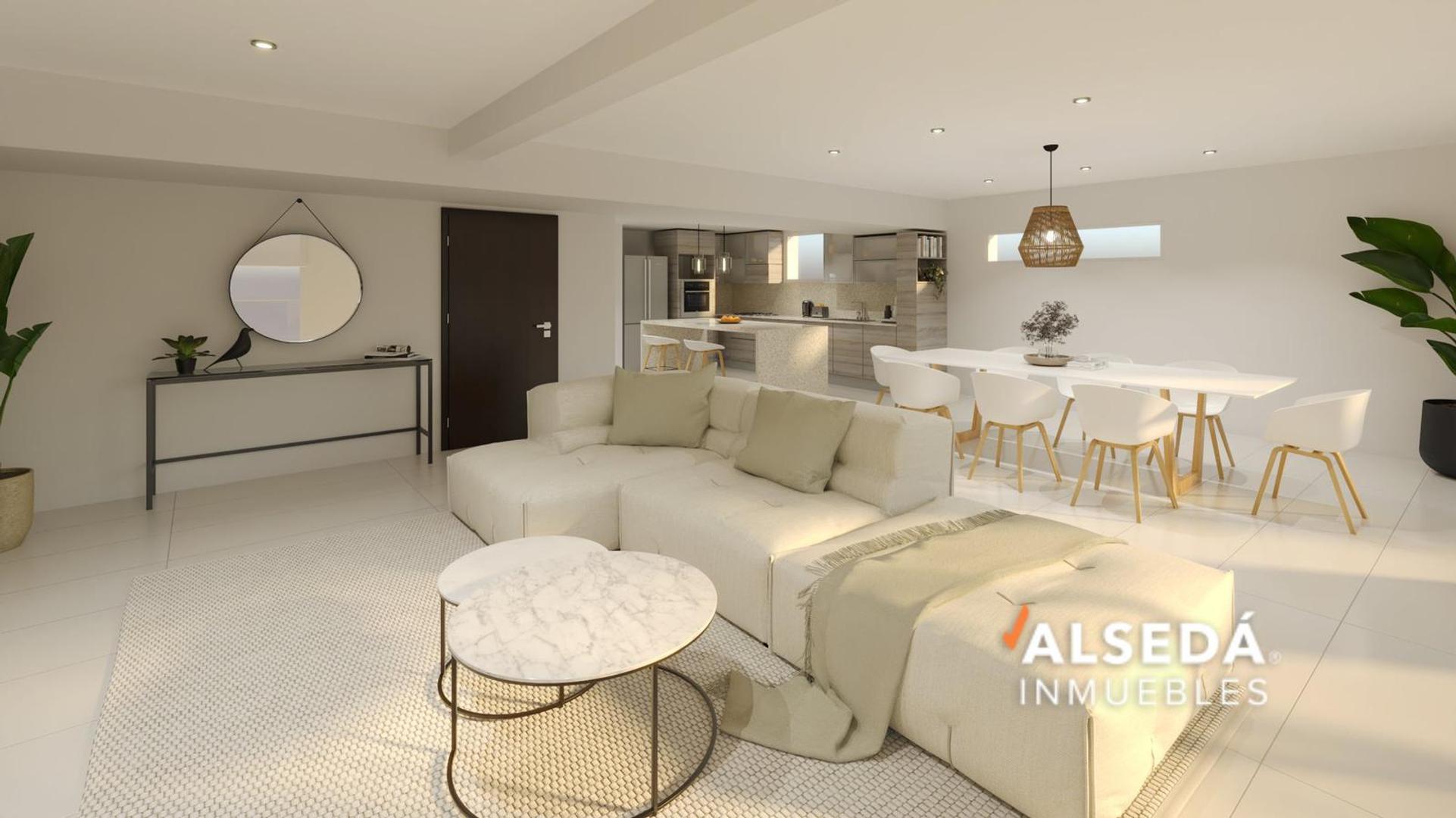 Departamento 4 ambientes con 3 baños