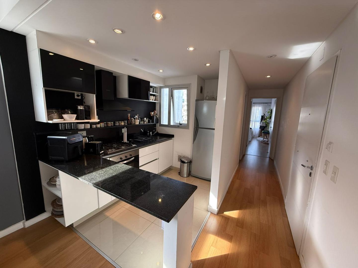 Departamento 2 ambientes con 2 baños