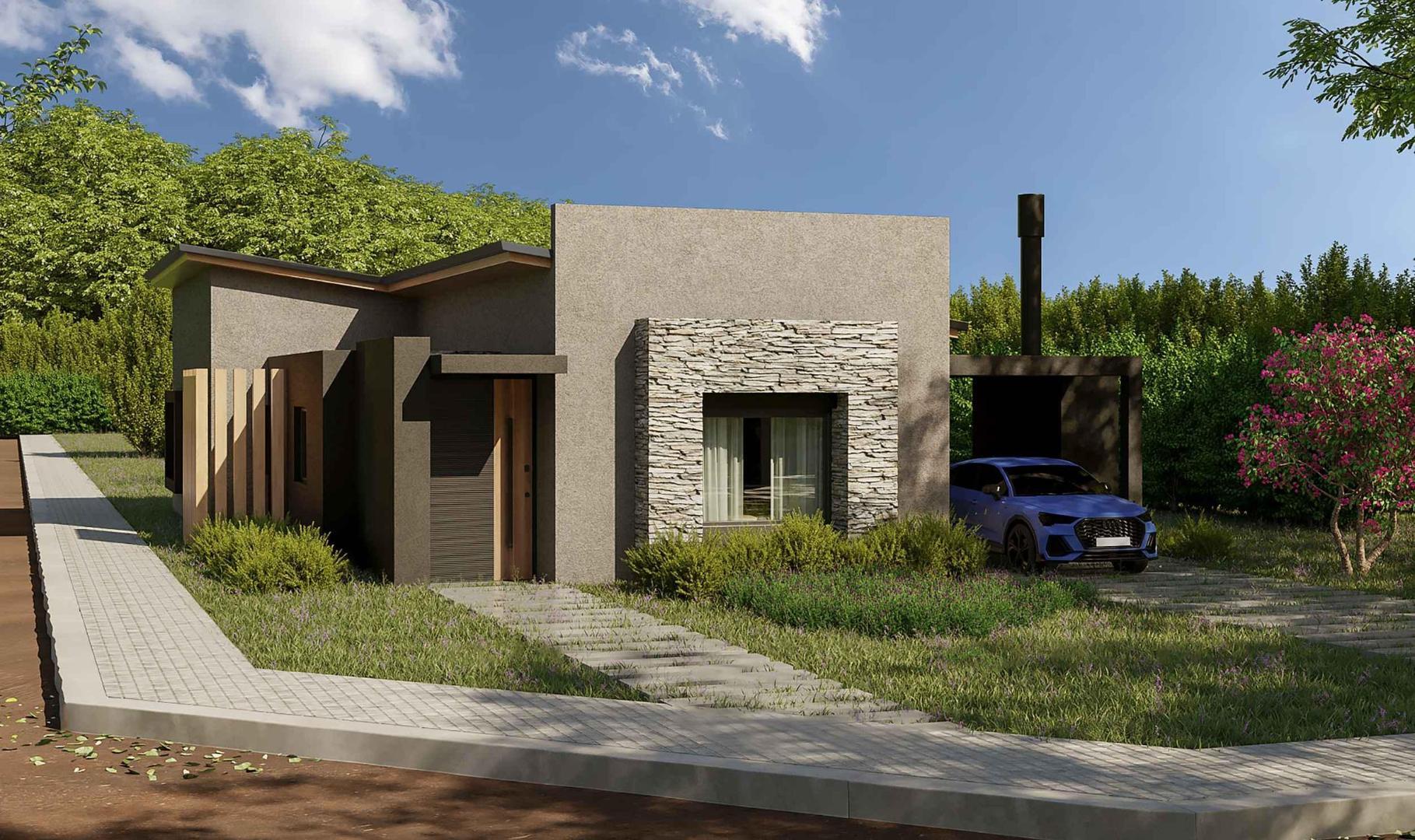 Casa en construcción 3 dorm Rincón del Este Merlo San Luis