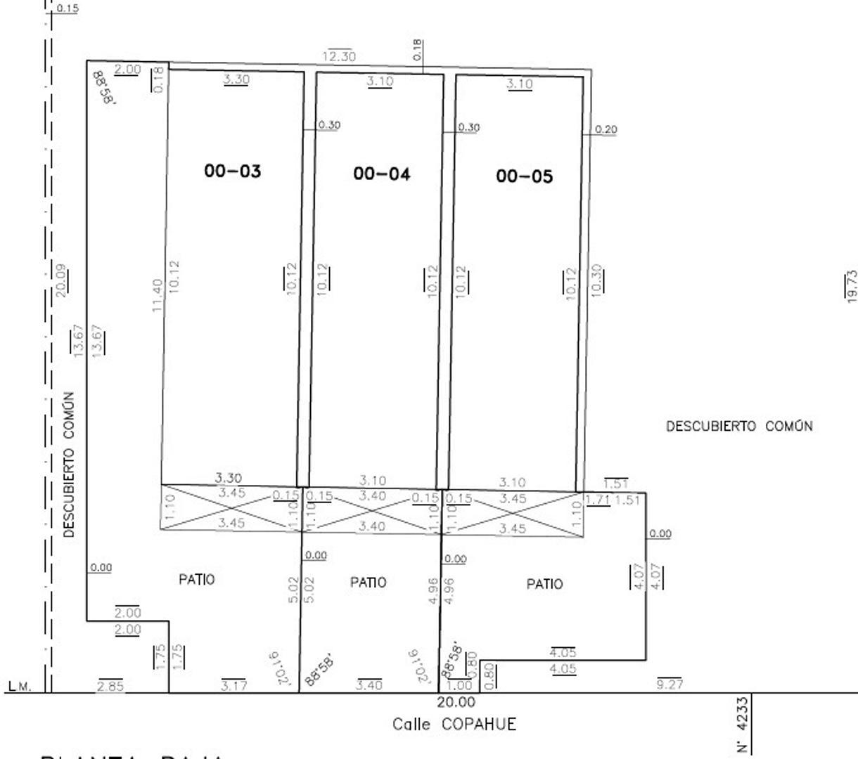 Depto Tipo Casa en Alquiler de 2 ambientes