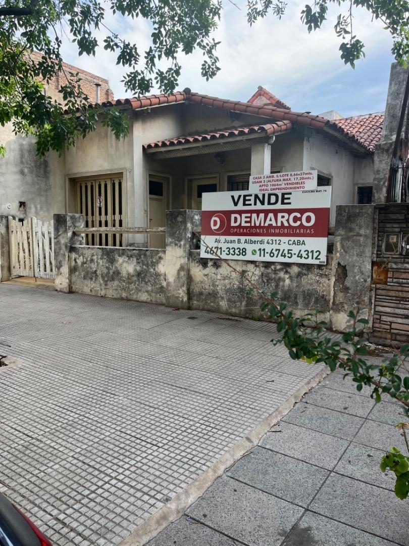 Terreno en Venta en Mataderos, USD 108.000