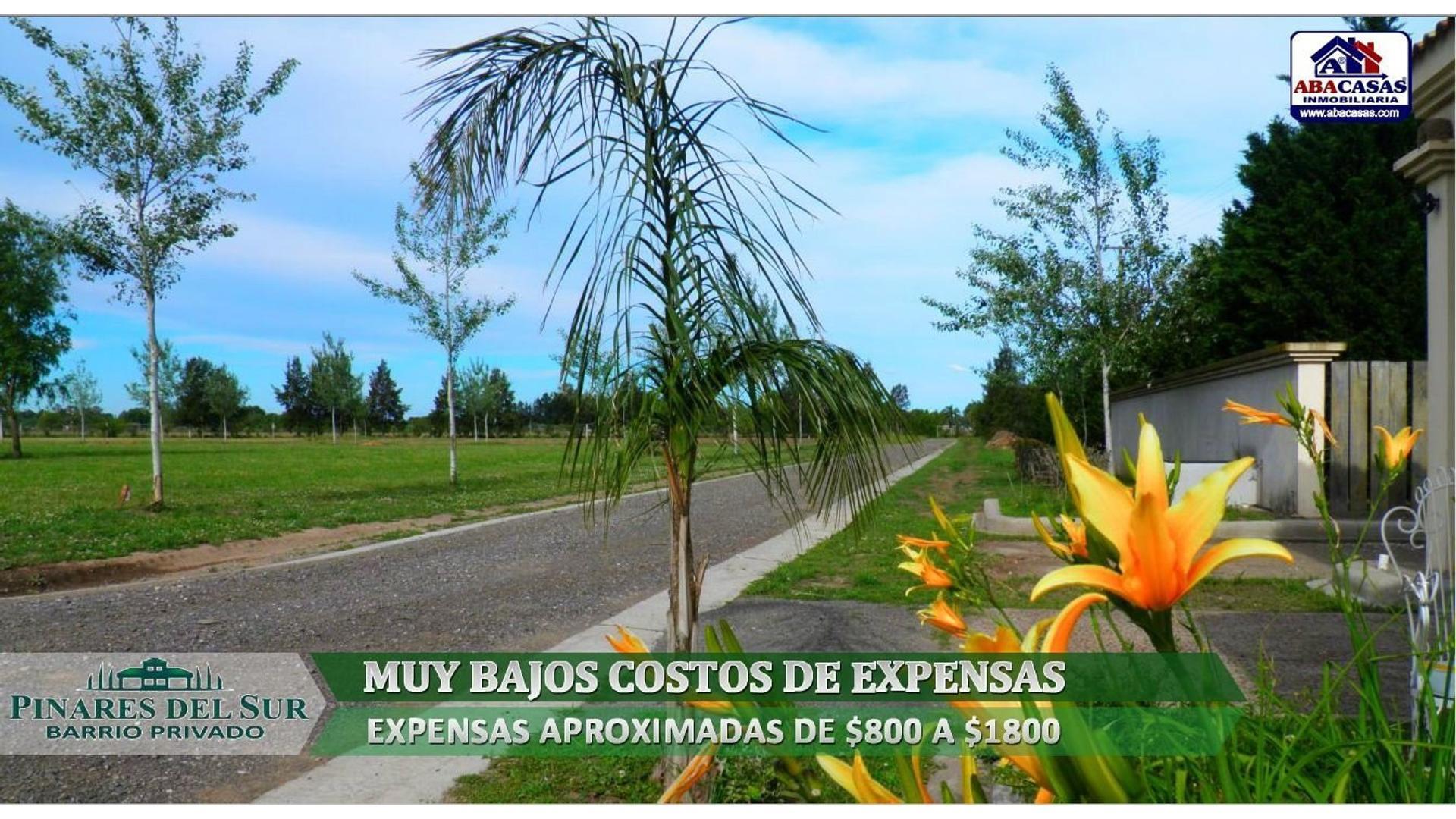 VENTA LOTE 80 EN BARRIO PRIVADO, SEGURIDAD 24HS, PISCINA!