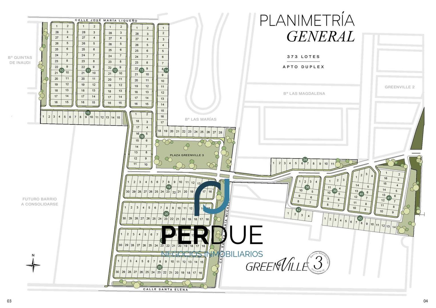Terrenos en Venta  GreenVille 3