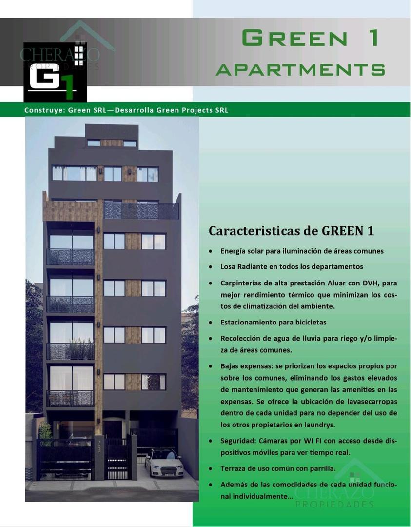 Departamento en Venta de 2 ambientes
