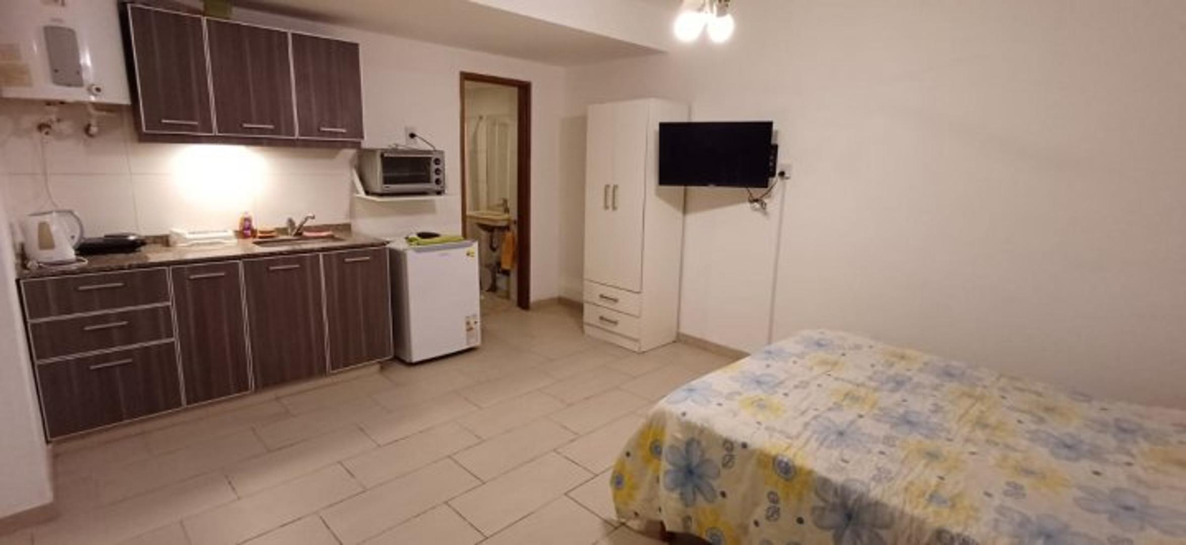 Depto monoambiente en alquiler temporario. A metros del rio. Dorrego bis.