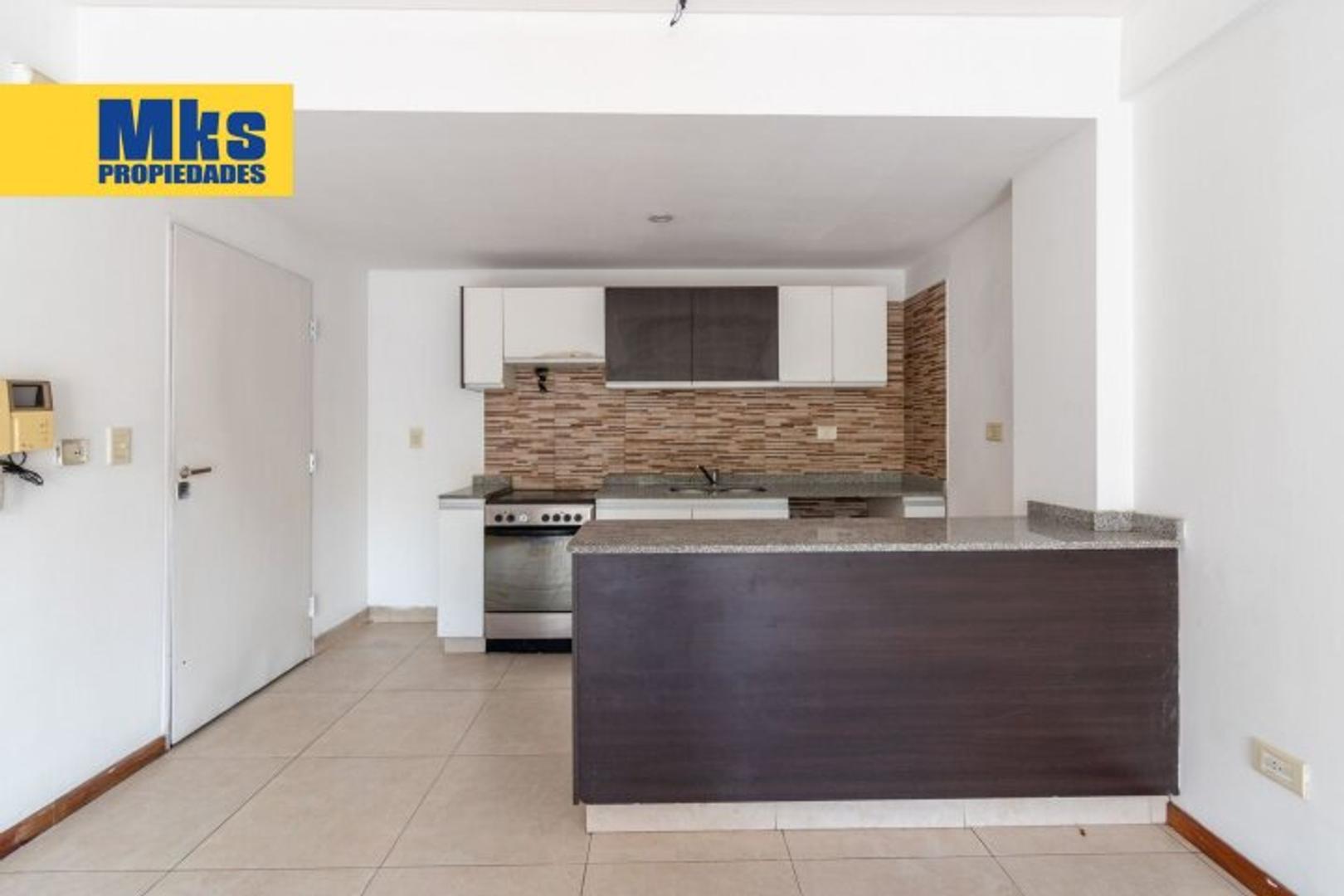 Departamento 2 ambientes con 2 baños