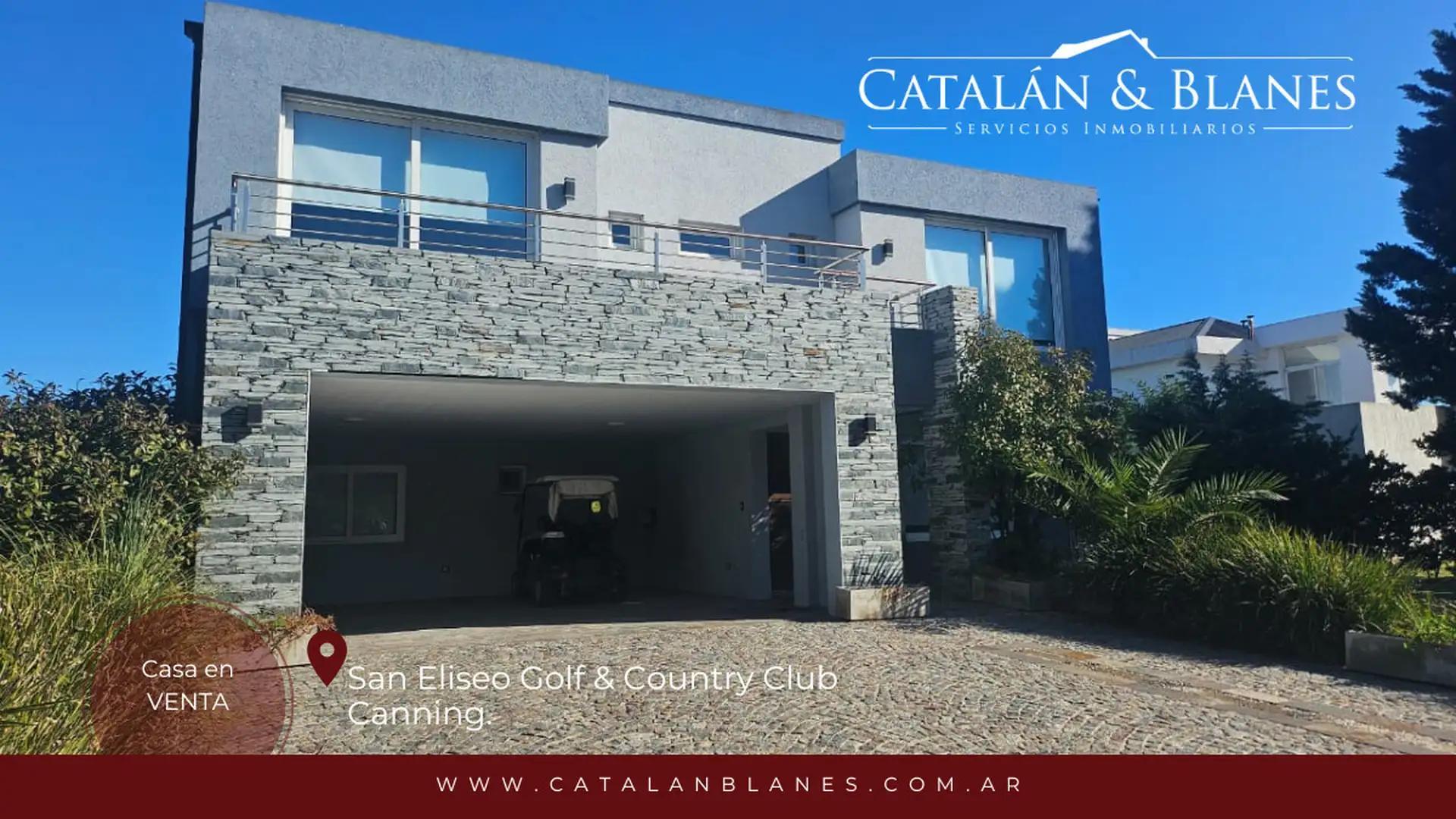 San Eliseo Golf - Casa Moderna En Venta.
