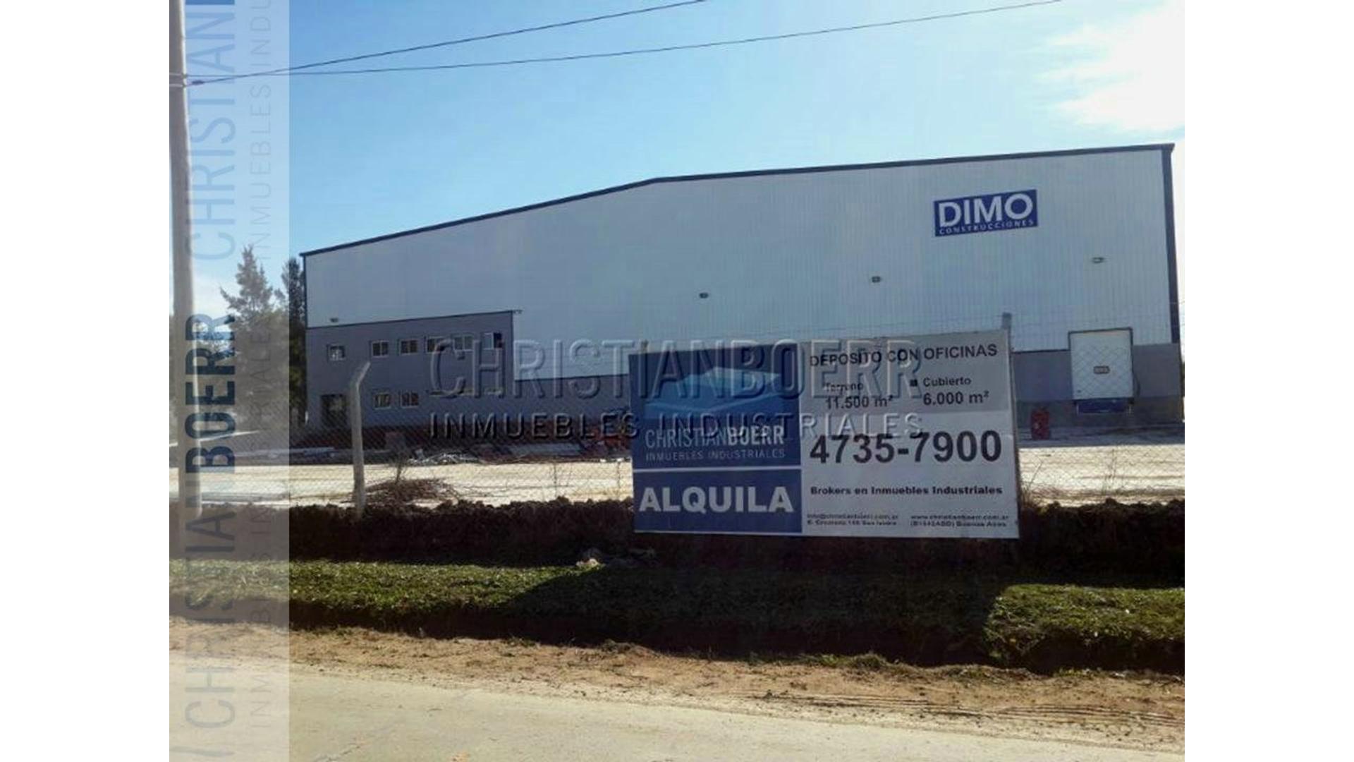 5.895m² cub a estrenar dentro del Parque Ind de Pilar. Excel