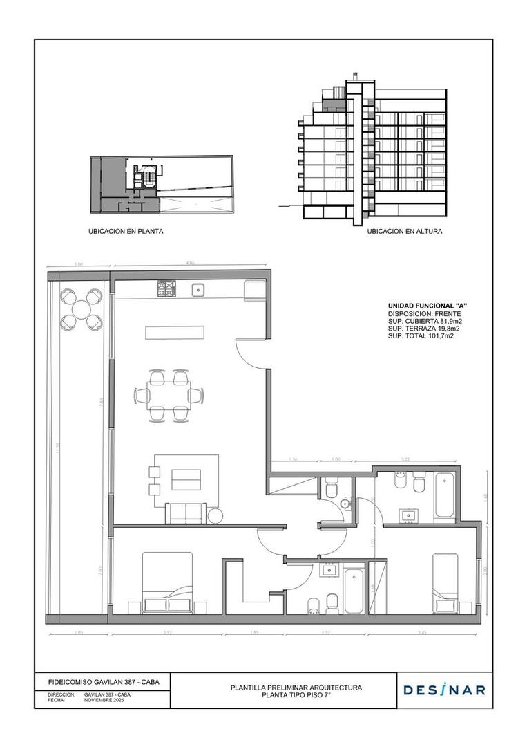 DEPARTAMENTO / VENTA / FLORES NORTE / 3 AMBIENTES / PREVENTA POZO