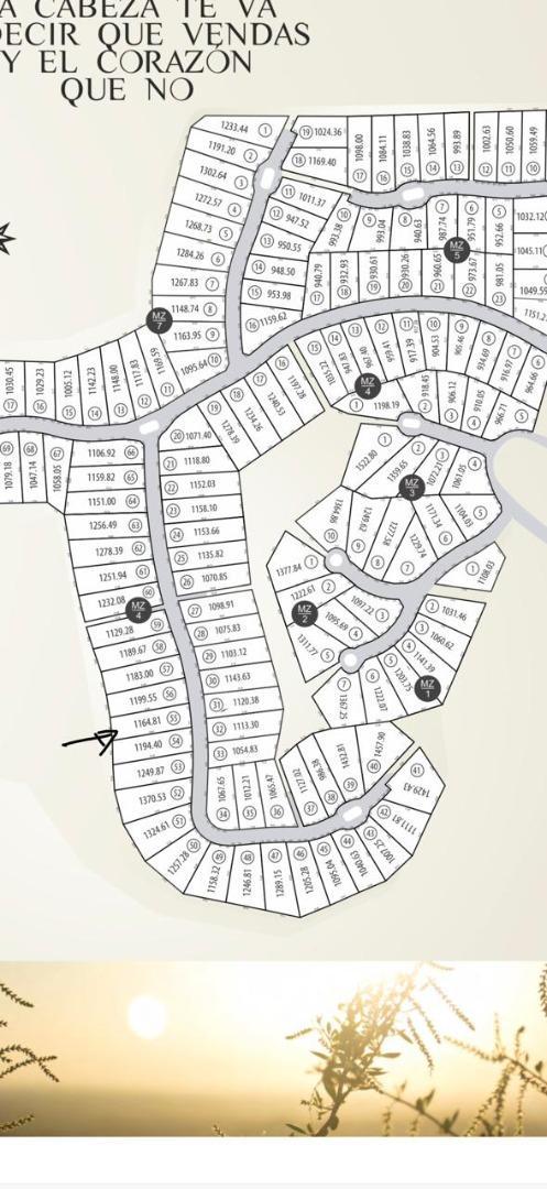 Terreno en Venta de 1164,0 m2