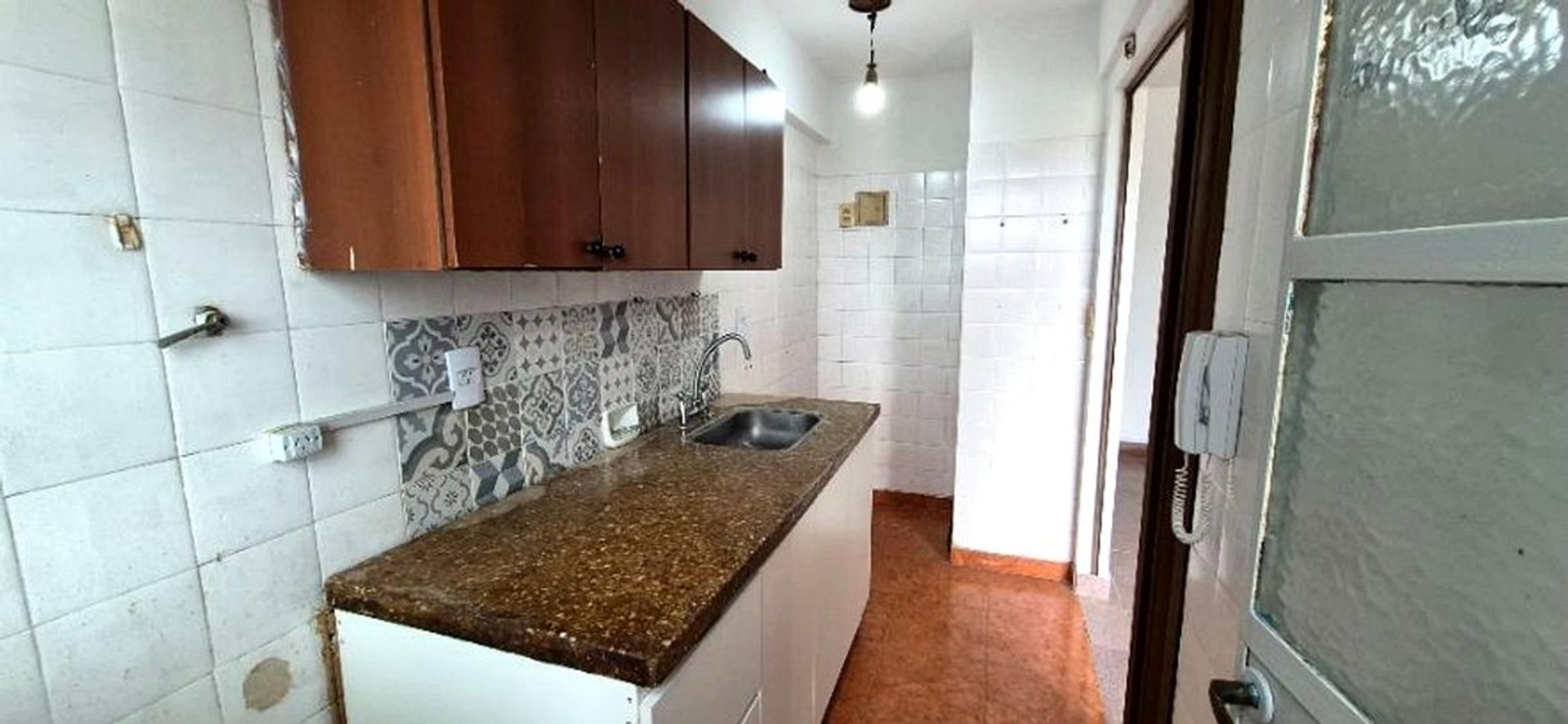 Departamento 2 ambientes con 1 baño