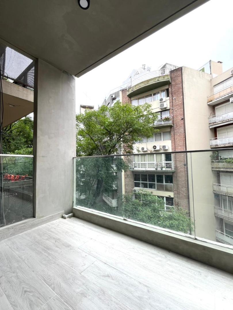 Departamento 2 ambientes con 2 baños