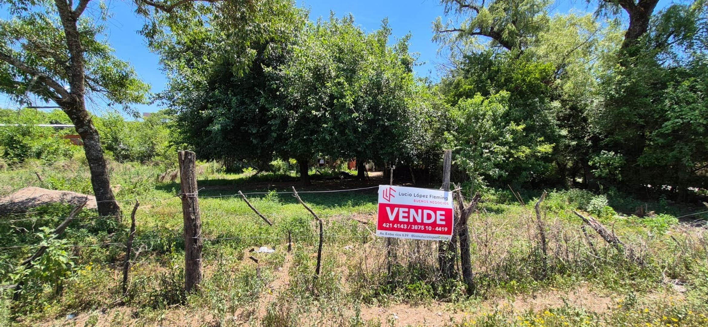 TERRENO EN VENTA – LA CALDERA (B° EL JARDÍN)