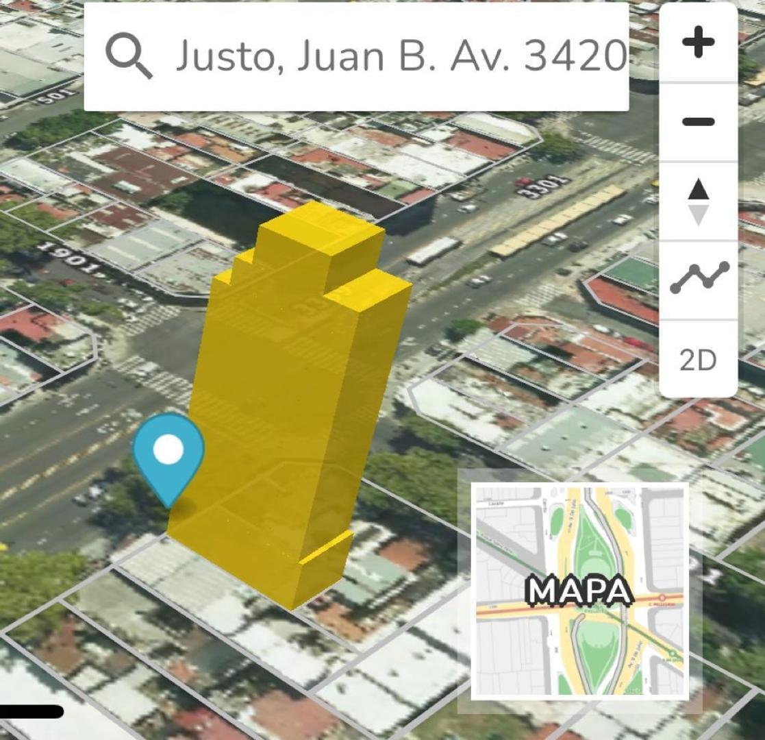 Oficina 3 ambientes con 2 baños
