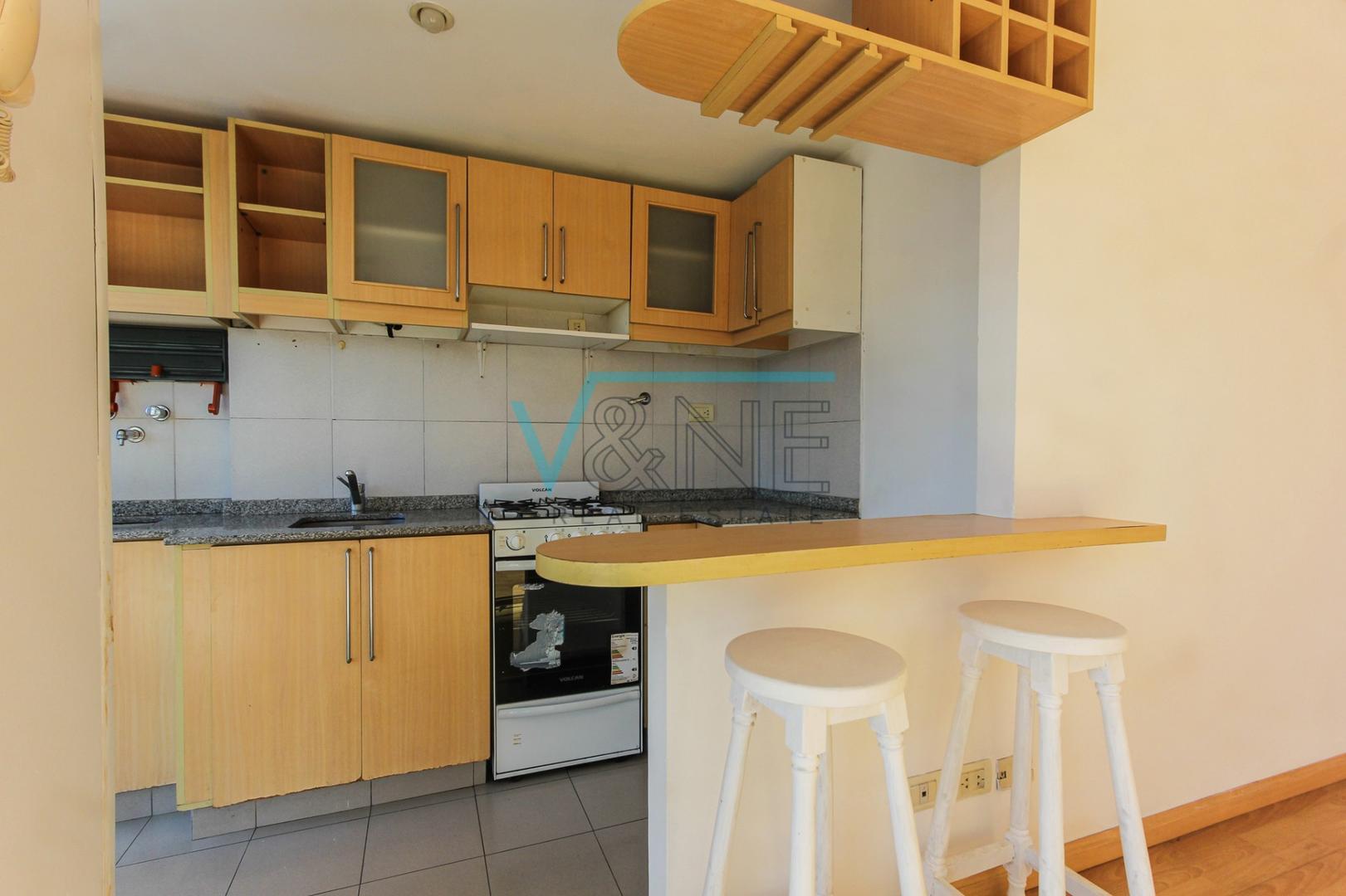 Departamento 2 ambientes con 1 baño