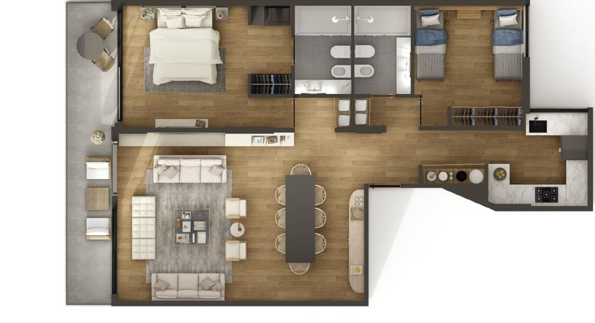 Departamento en Venta al Sureste