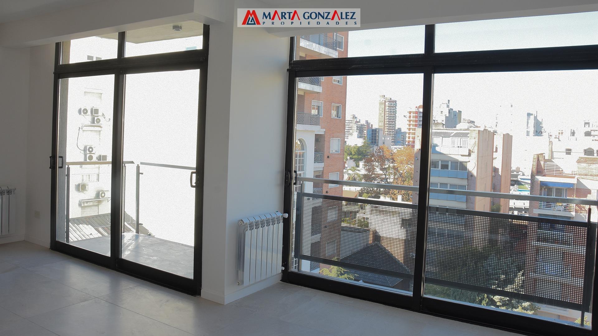 Departamento 2 ambientes con 2 baños