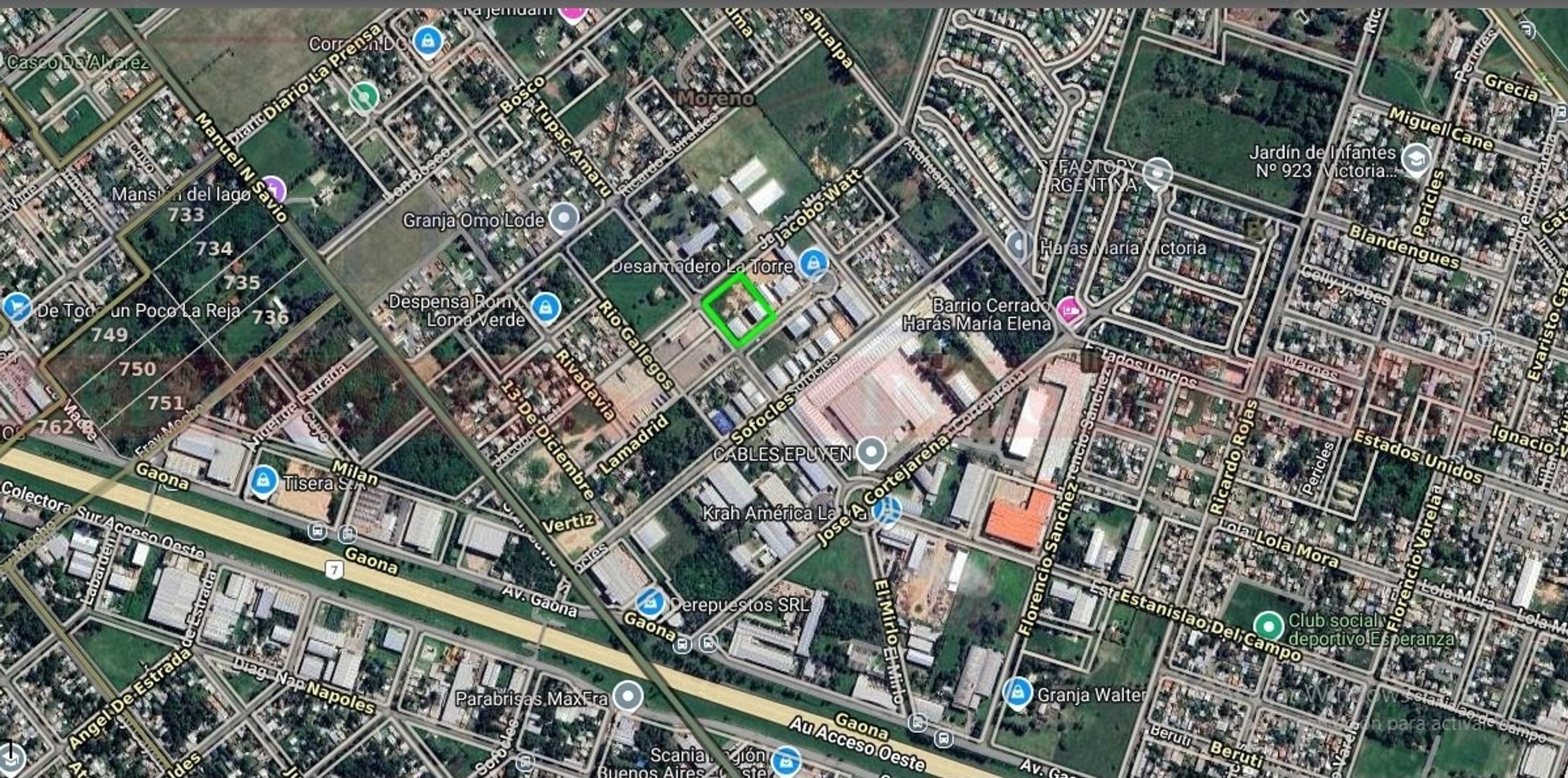 Galpon en Venta en Moreno, USD 1.350.000