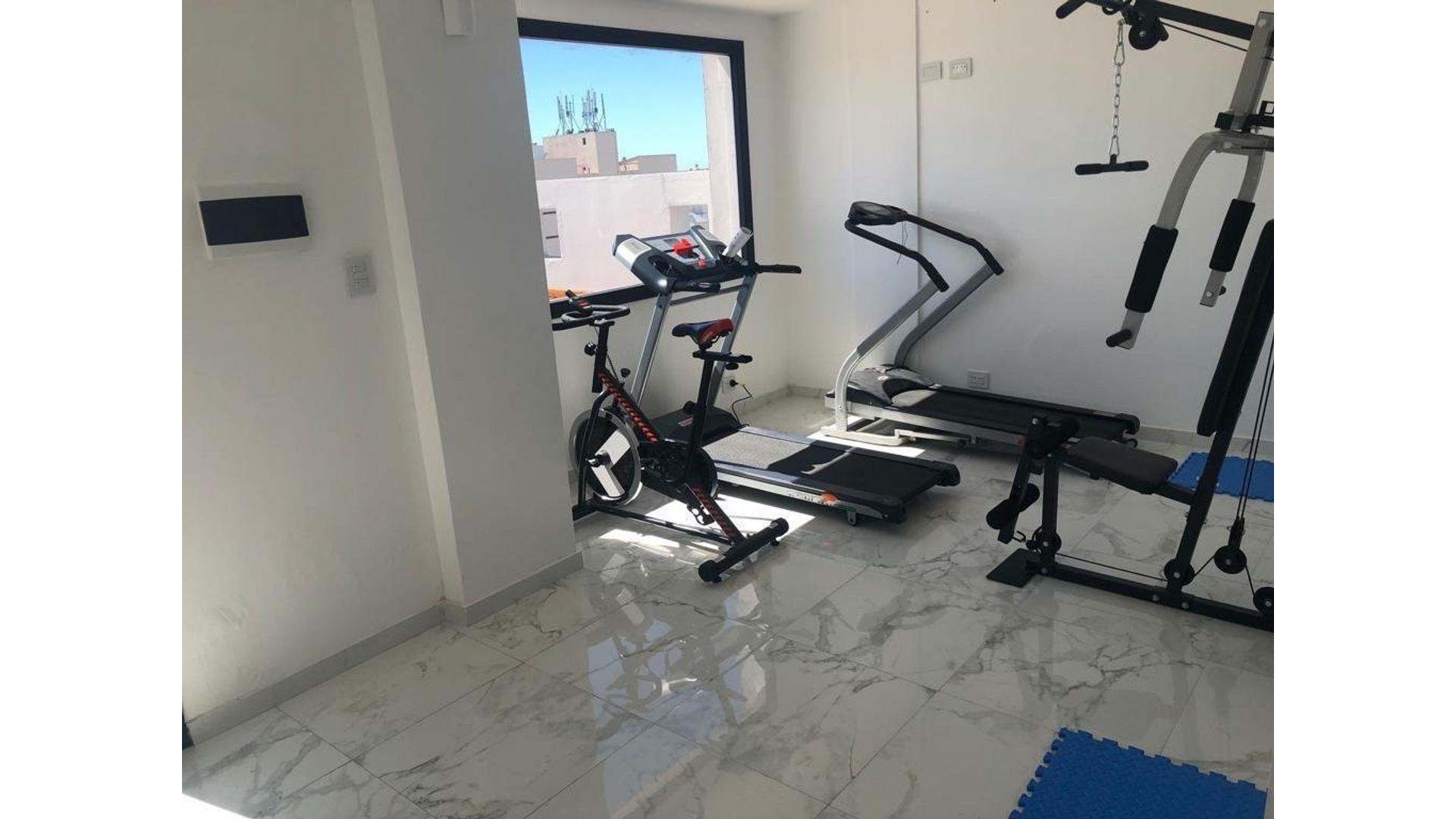 Departamento 2 ambientes con 2 baños