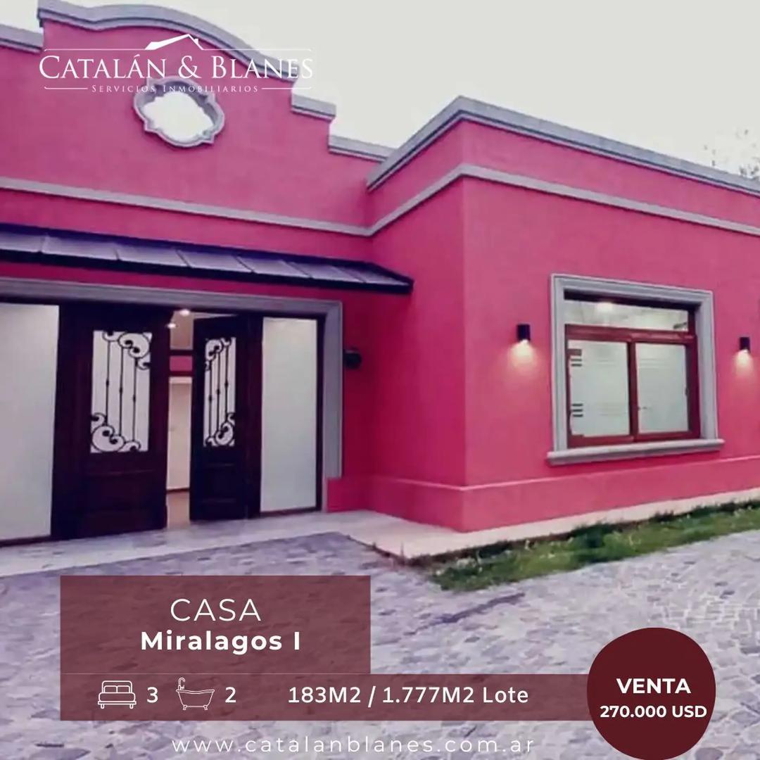 RUTA 2 - MIRALAGOS CCG&SPA  RESIDENCIA EN VENTA CON RENTA