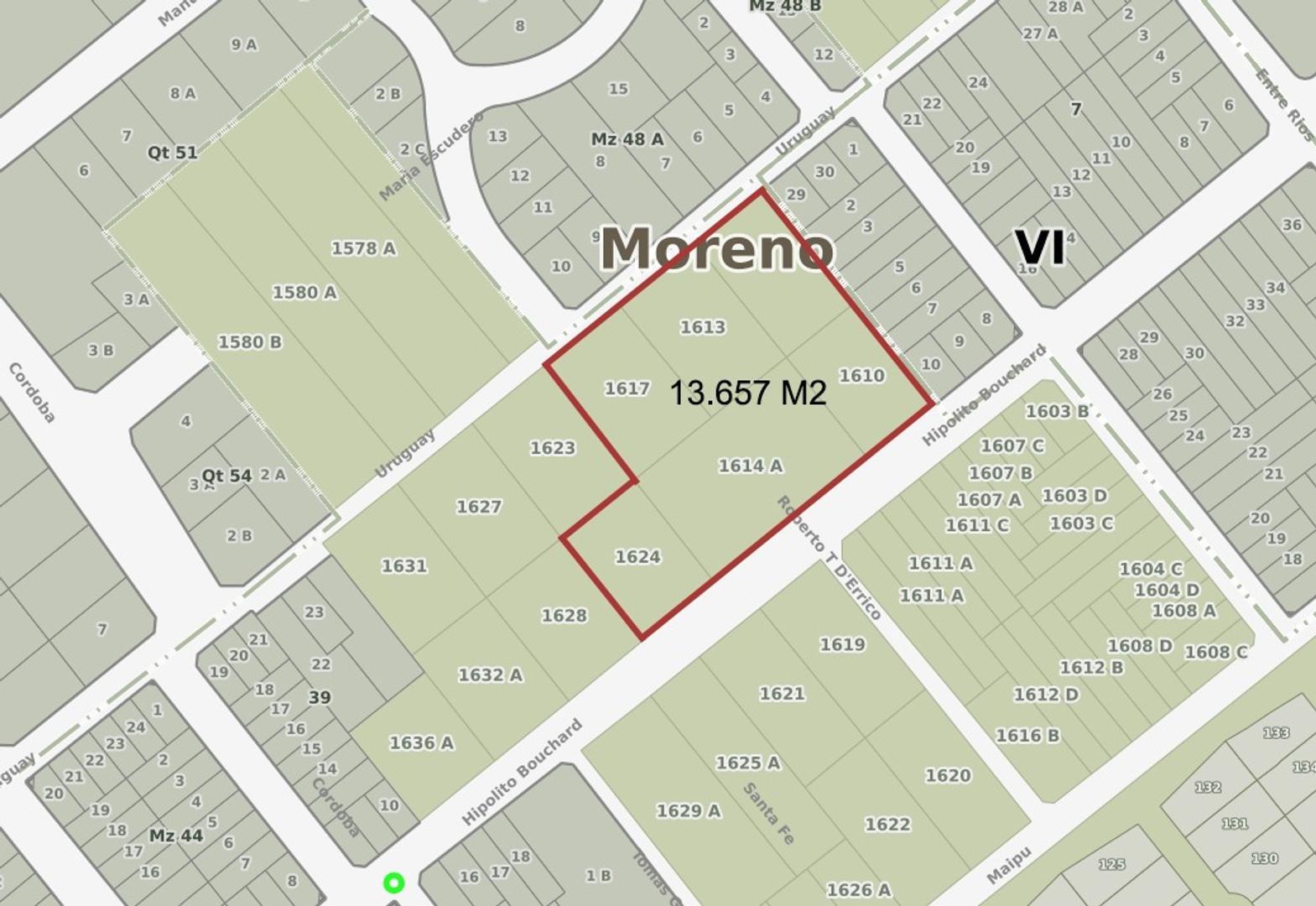 Lote de Terreno en Venta - Moreno - Gran Fracion