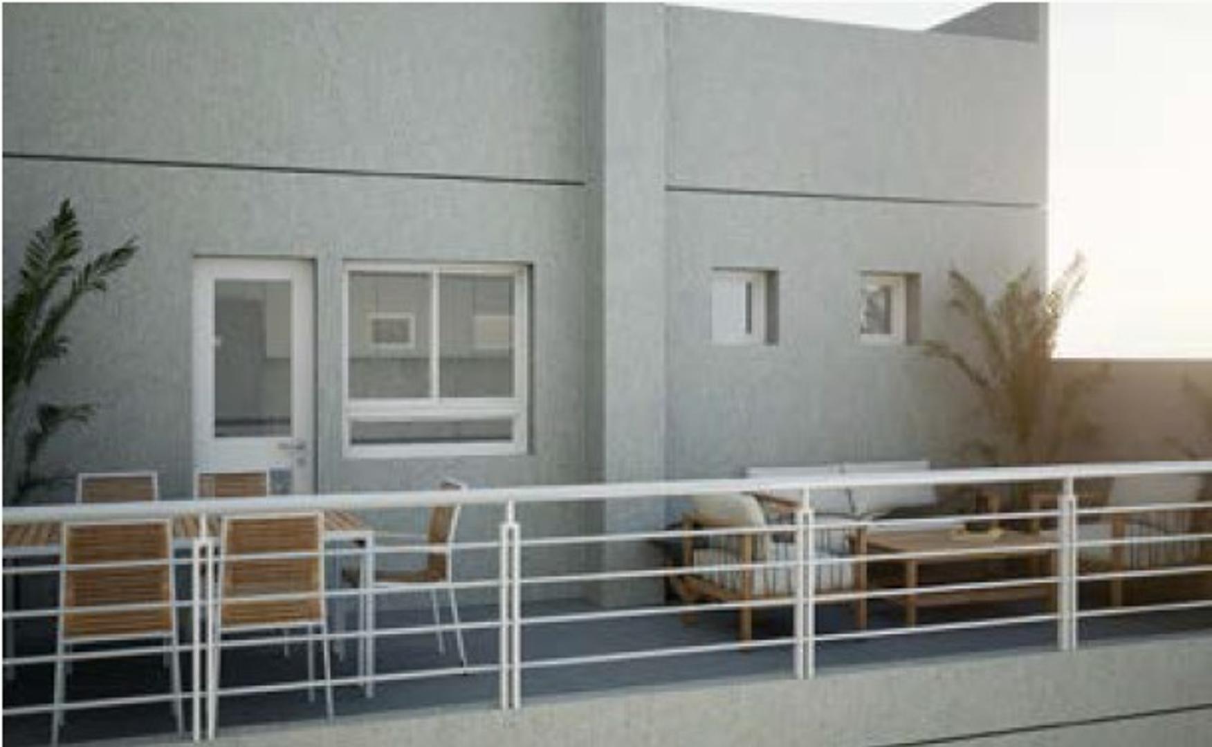 DEPARTAMENTO TRES AMBIENTES -FRENTE - EN POZO-EL PALOMAR