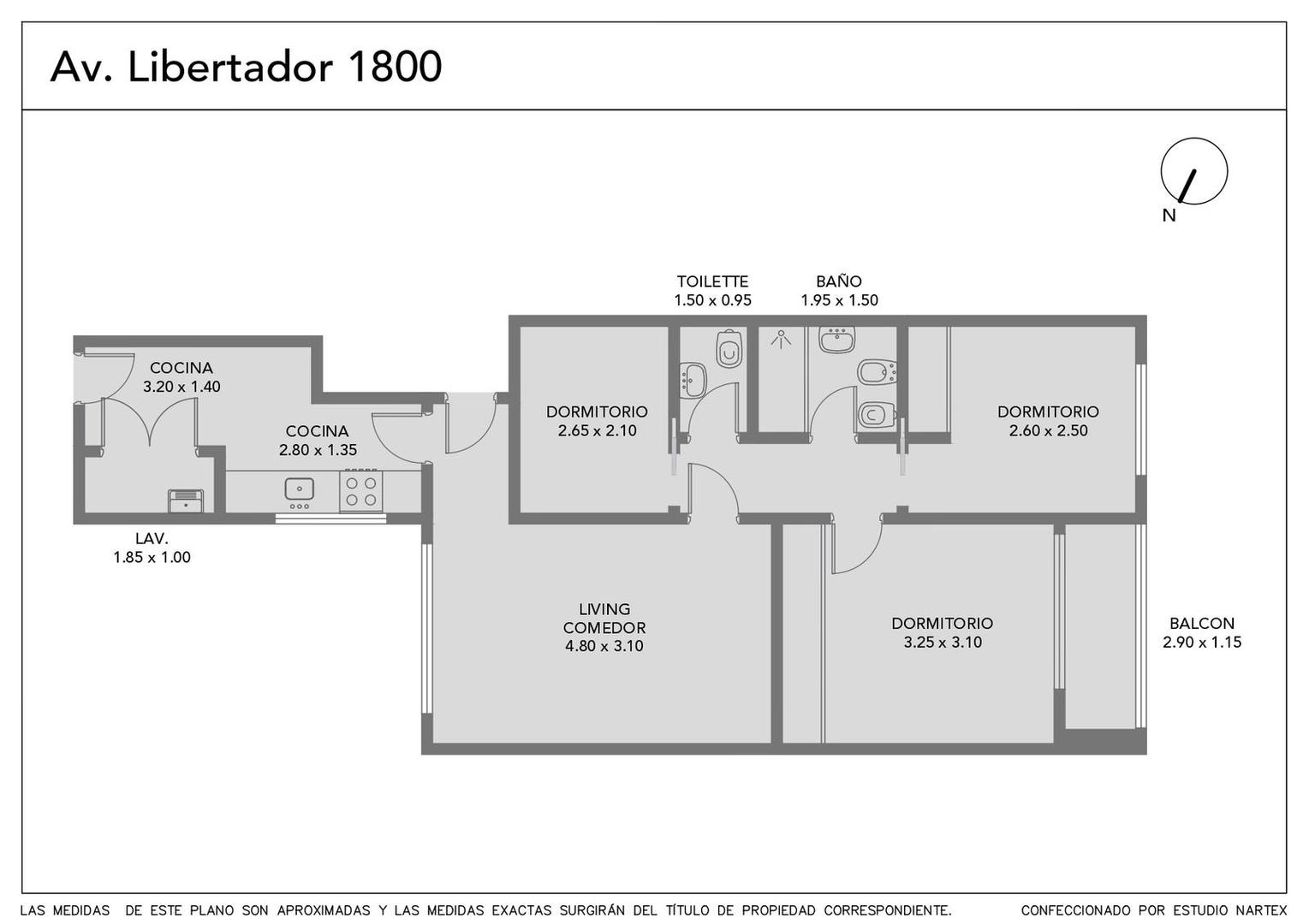 Departamento en Venta al Noreste