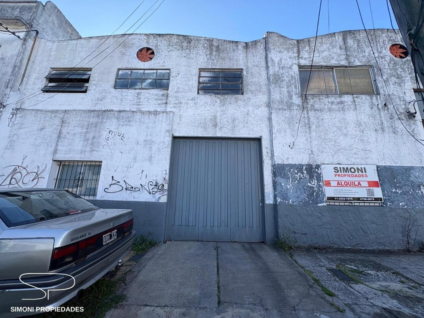 Galpón para uso industrial o depósito 317 m²