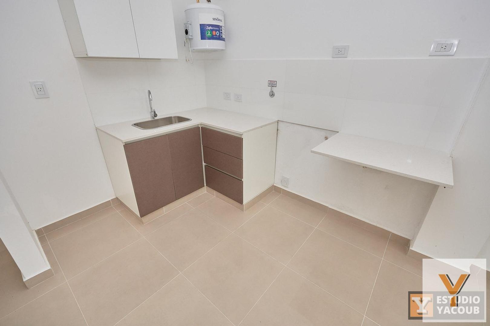 Departamento Monoambiente con 1 baño